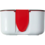PP and silicone lunchbox Veronica red