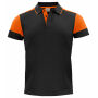 Printer Prime Polo Black/Orange 5XL
