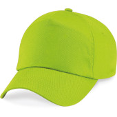 Original 5 panel cap Lime Green One Size