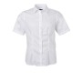 Ladies' Shirt Shortsleeve Micro-Twill - white - XS