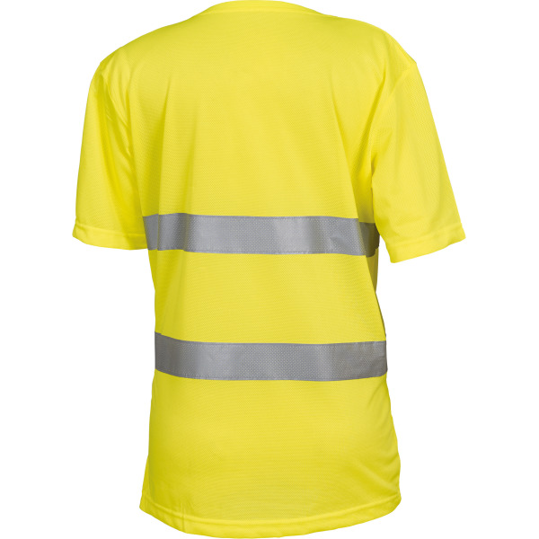 Hi-Vis Top Cool T-shirt V-Ausschnitt Hi Vis Yellow M
