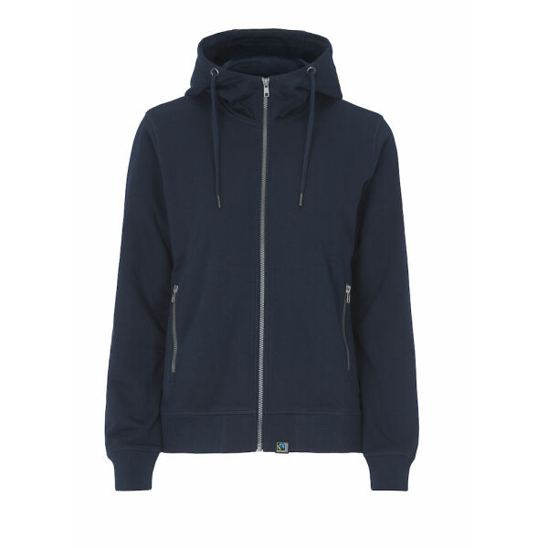 Cottover F. TERRY FULL ZIP HOOD LADY - GOTS GECERTIFICEERD