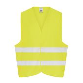 Safety Vest Adults - fluorescent-yellow - one size