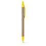 REMI. Kraft paper ball pen with clip