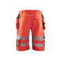High Vis short met stretch en gereedschapszakken High Vis short met stretch en gereedschapszakken
