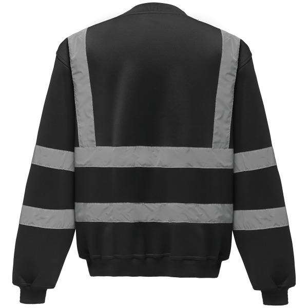 Hi-Vis Sweatshirt Black 3XL