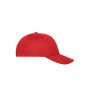 MB6236 6 Panel Cap Bio Cotton - red - one size