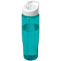 H2O Active® Tempo 700 ml sportfles met fliptuitdeksel - Aqua blauw/Wit