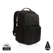 Swiss Peak AWARE™ RPET 15.6" commuter rugzak, zwart