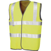 Safety Hi-viz Vest Fluorescent Yellow XXL