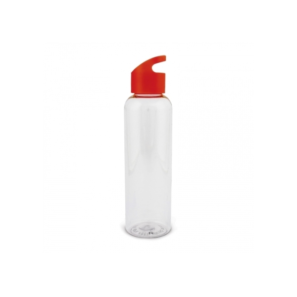 Water bottle Loop transparent R-PET 600ml - Transparent Red