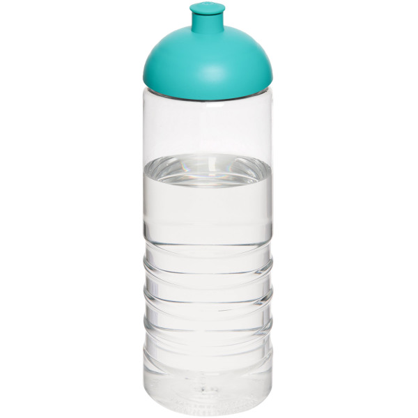 H2O Active® Treble 750 ml dome lid sport bottle - Transparent/Aqua blue