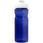 H2O Active® Base Tritan™ 650 ml sportfles met klapdeksel - Blauw/Wit