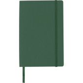 PU notitieboek groen