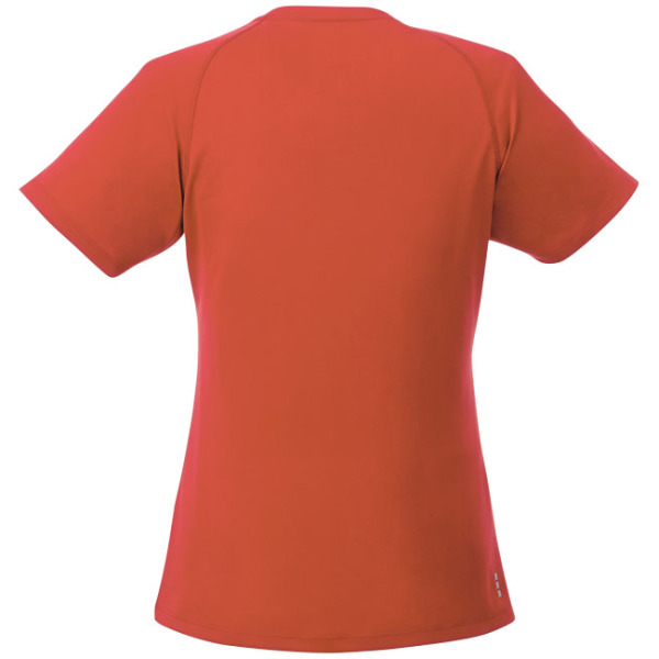 Amery cool fit V-hals dames t-shirt met korte mouwen - Oranje - XXL