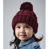 Infant Cable Knit Melange Beanie Infant Cable Knit Melange Beanie
