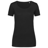 Stedman T-shirt Crewneck Finest Cotton-T for her black opal L