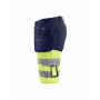 High Vis short met gereedschapszakken