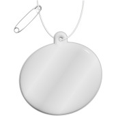 RFX™ H-09 ovale reflecterende TPU hanger - Wit