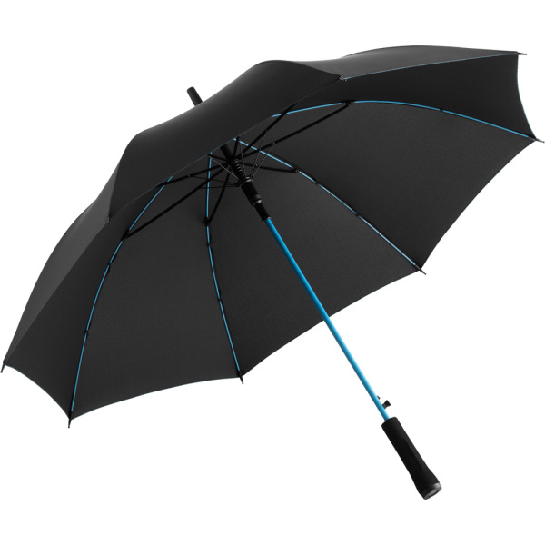 AC regular umbrella Colorline black-petrol