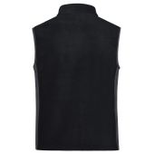 Men's Workwear Fleece Vest - STRONG - - black/carbon - XS