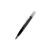 Ball pen with hand cleaning spray 8ml - Black