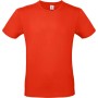 #E150 Men's T-shirt Fire Red 3XL