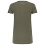T-shirt Premium V Hals Dames 104006 Army L