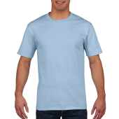Gildan T-shirt Premium Cotton Crewneck SS for him Light Blue XXL