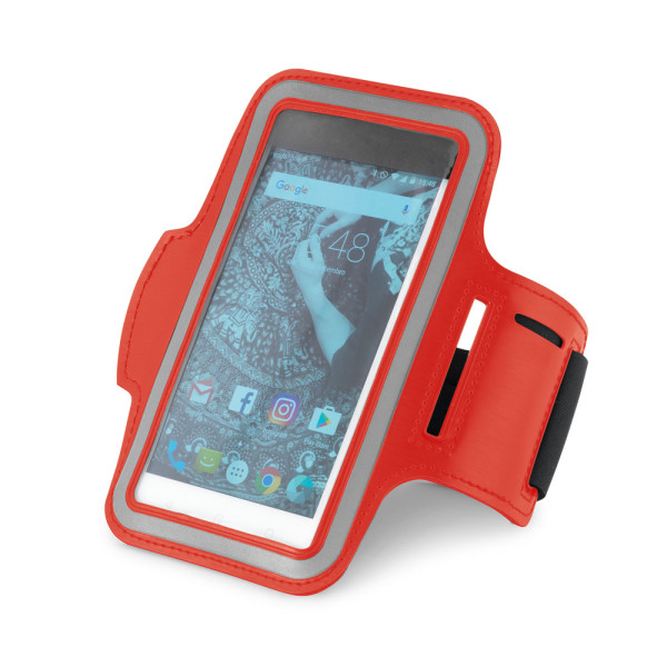 CONFOR. PU-armband en soft shell voor 6.5" smartphone