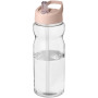 H2O Active® Base 650 ml bidon met fliptuitdeksel - Pale blush pink/Transparant