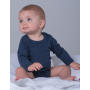 Baby long Sleeve Bodysuit - White - 3-6