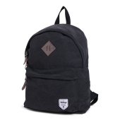 Vintage Canvas Backpack Black Vintage Canvas Backpack Black