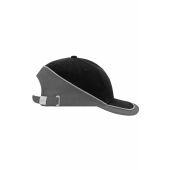 MB6506 6 Panel Turbo Piping Cap - black/dark-grey/light-grey - one size