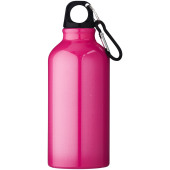 Oregon 400 ml drinkfles met karabijnhaak - Neon roze