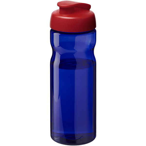 H2O Active® Eco Base 650 ml flip lid sport bottle - Royal blue/Red