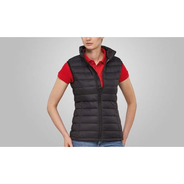 Macseis Bodywarmer Down Tech Sky for her Black