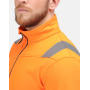 Pro Hi Vis Softshell Jacket - Orange/Navy - S