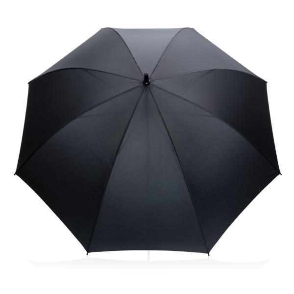 30" Impact AWARE™ RPET 190T Storm proof umbrella, black