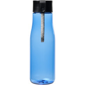 Ara 640 ml Tritan™ drikkeflaske med opladerkabel - Blå