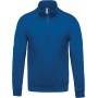 Sweater met ritshals Light Royal Blue XS