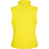 Core Ladies Printable Softshell Bodywarmer Yellow / Black S