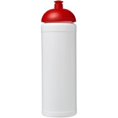 Baseline® Plus grip 750 ml bidon met koepeldeksel - Wit/Rood