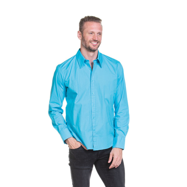 L&S Shirt Poplin LS for him