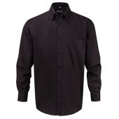 Ultimate Non-Iron Shirt Long Sleeve - Black - M