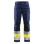 Dames High Vis werkbroek met stretch