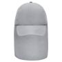 MB6243 6 Panel Cap with Neck Guard - grey - one size