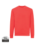 Iqoniq Zion gerecycled katoen sweater, luscious red (L)