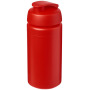 Baseline® Plus grip 500 ml sportfles met flipcapdeksel - Rood