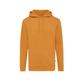 Iqoniq Jasper gerecycled katoen hoodie, sundial oranje (XL)